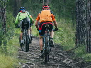 Cross-country cycling